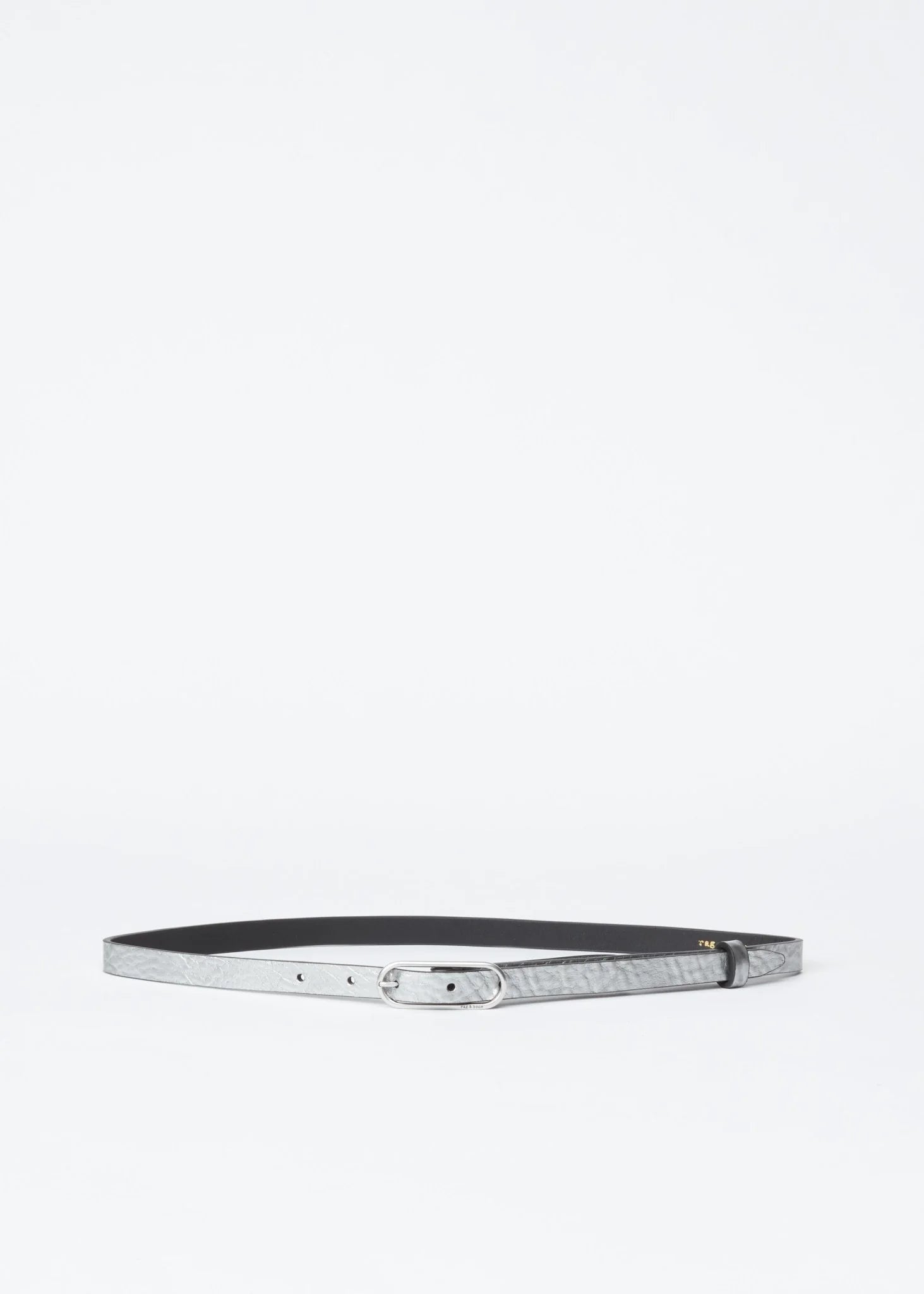 Rag&Bone Silver leather belt. – New Chapter